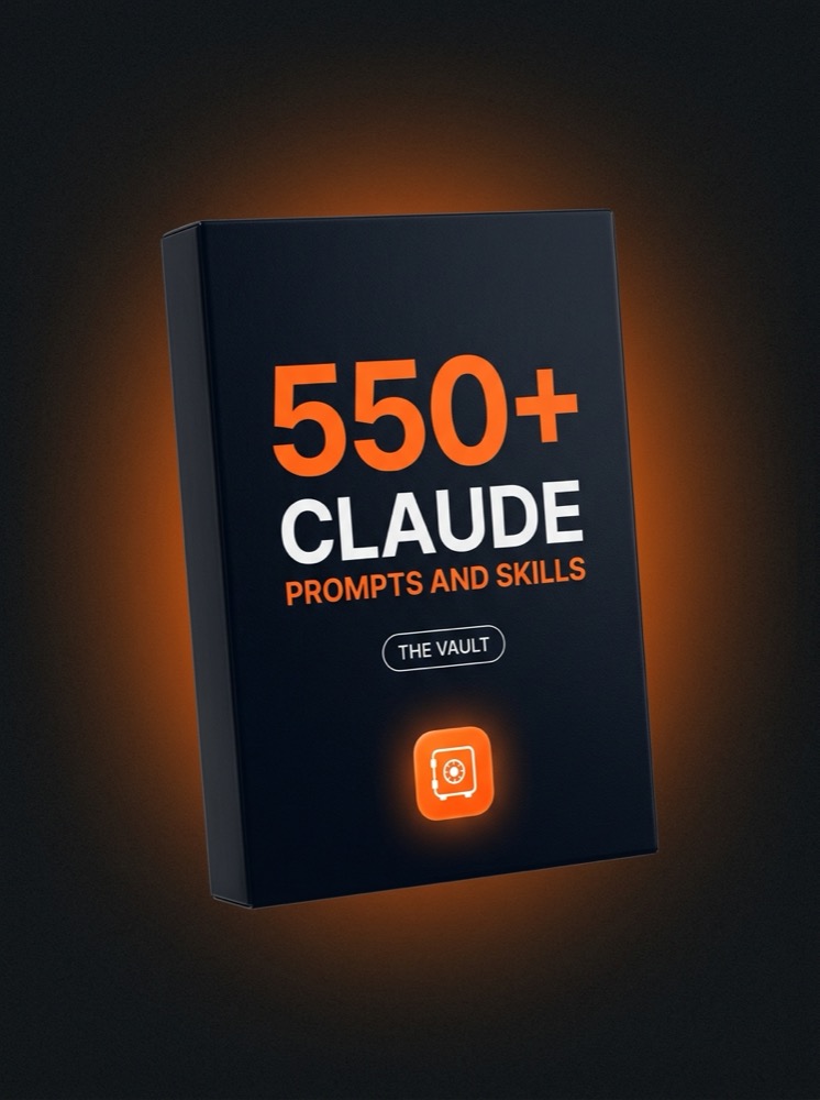 The Claude Vault — 550+ prompts & skills